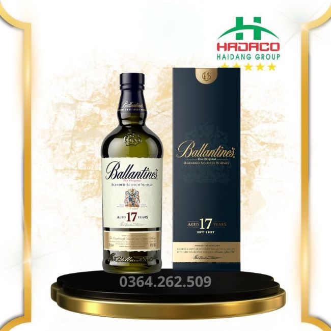 Whisky ballantines 17Y